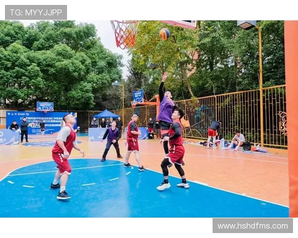 全民健身运动推广社区比赛现场